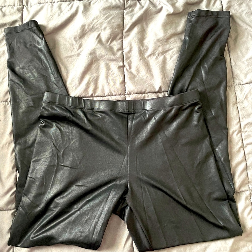 Pleather leggings